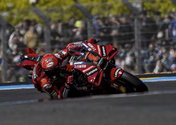 Bagnaia logra la pole en el Gran Premio de Francia 58 milésimas por delante de Marc Márquez