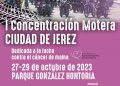 I concentración motera Ciudad de Jerez dedicada a la lucha contra el cáncer de mama