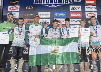 Andalucía se proclama subcampeona de España del motocross de las autonomías 2023