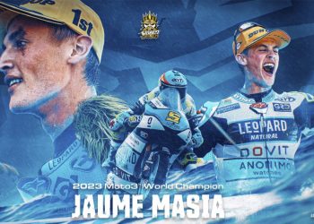 Jaume Masià, campeón del mundo de Moto3 2023