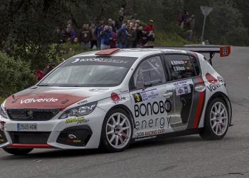 Alberto Valverde y Estefanía Villena se suben al podio en el III Rally-Crono de Córdoba
