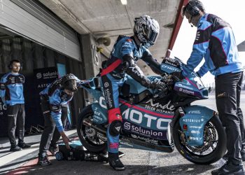 Izan Guevara busca dar un paso al frente en Moto2