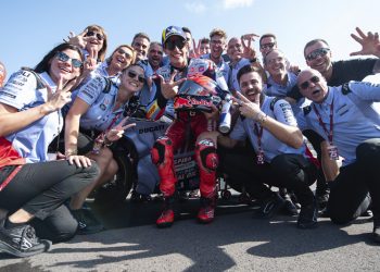 Marc Márquez sube al podio en el sprint del GP de Indonesia