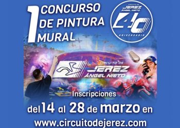 El Circuito de Jerez-Ángel Nieto convoca su I Concurso de Pintura Mural por su 40º Aniversario