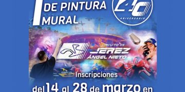 El Circuito de Jerez-Ángel Nieto convoca su I Concurso de Pintura Mural por su 40º Aniversario