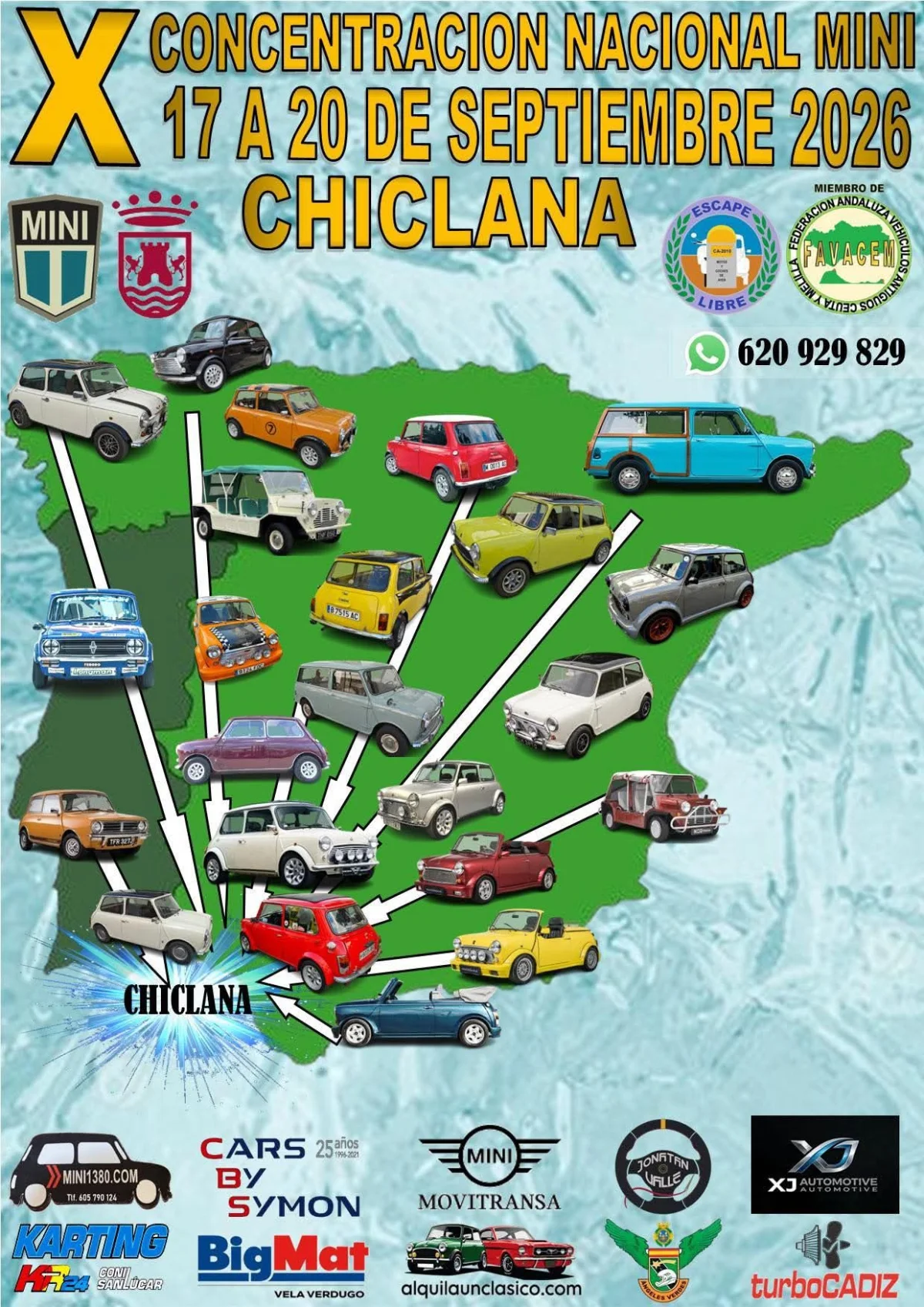 X Concentración Nacional de Minis en Chiclana de la Frontera
