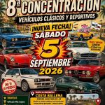 8ª Concentración de Vehículos clásicos y deportivos