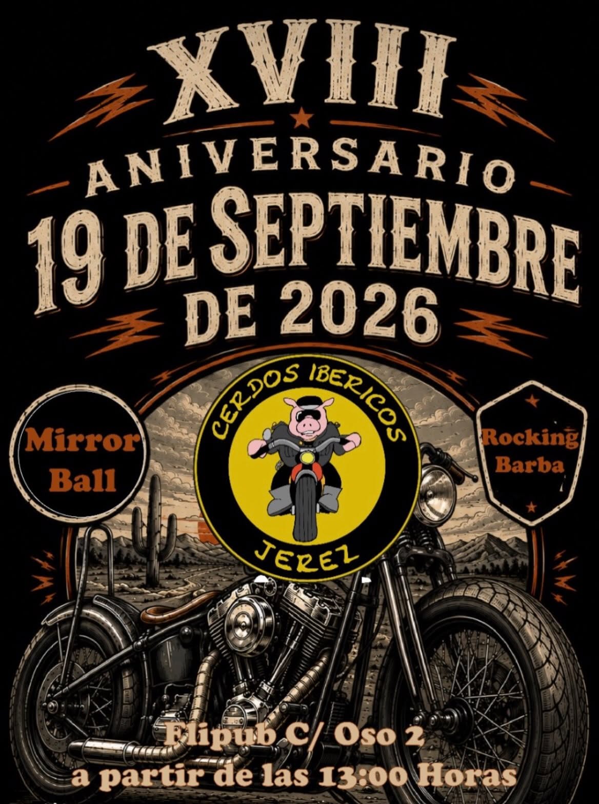 XVIIi Aniversario Cerdos Ibéricos