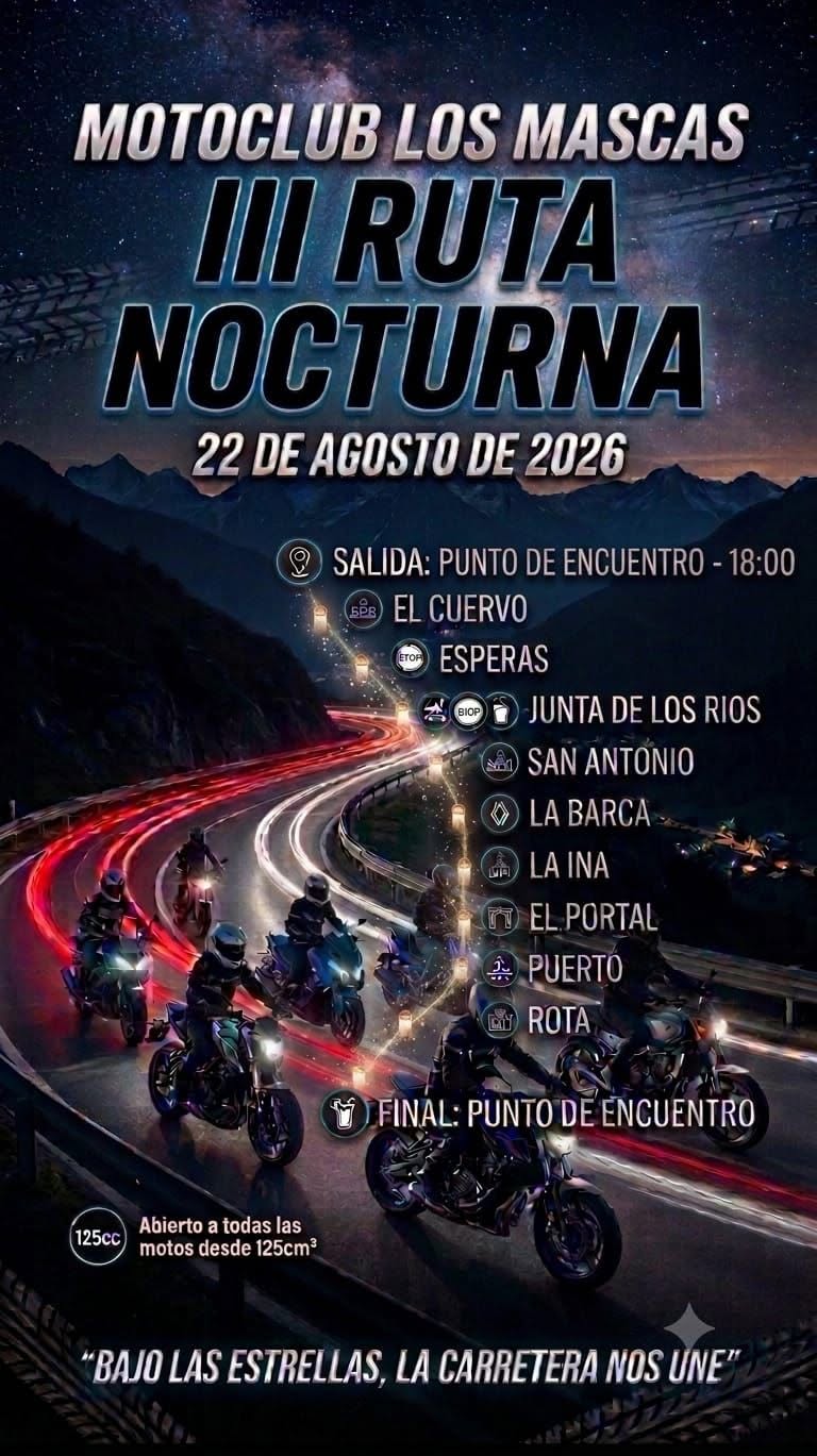 III Ruta nocturna Los Mascas
