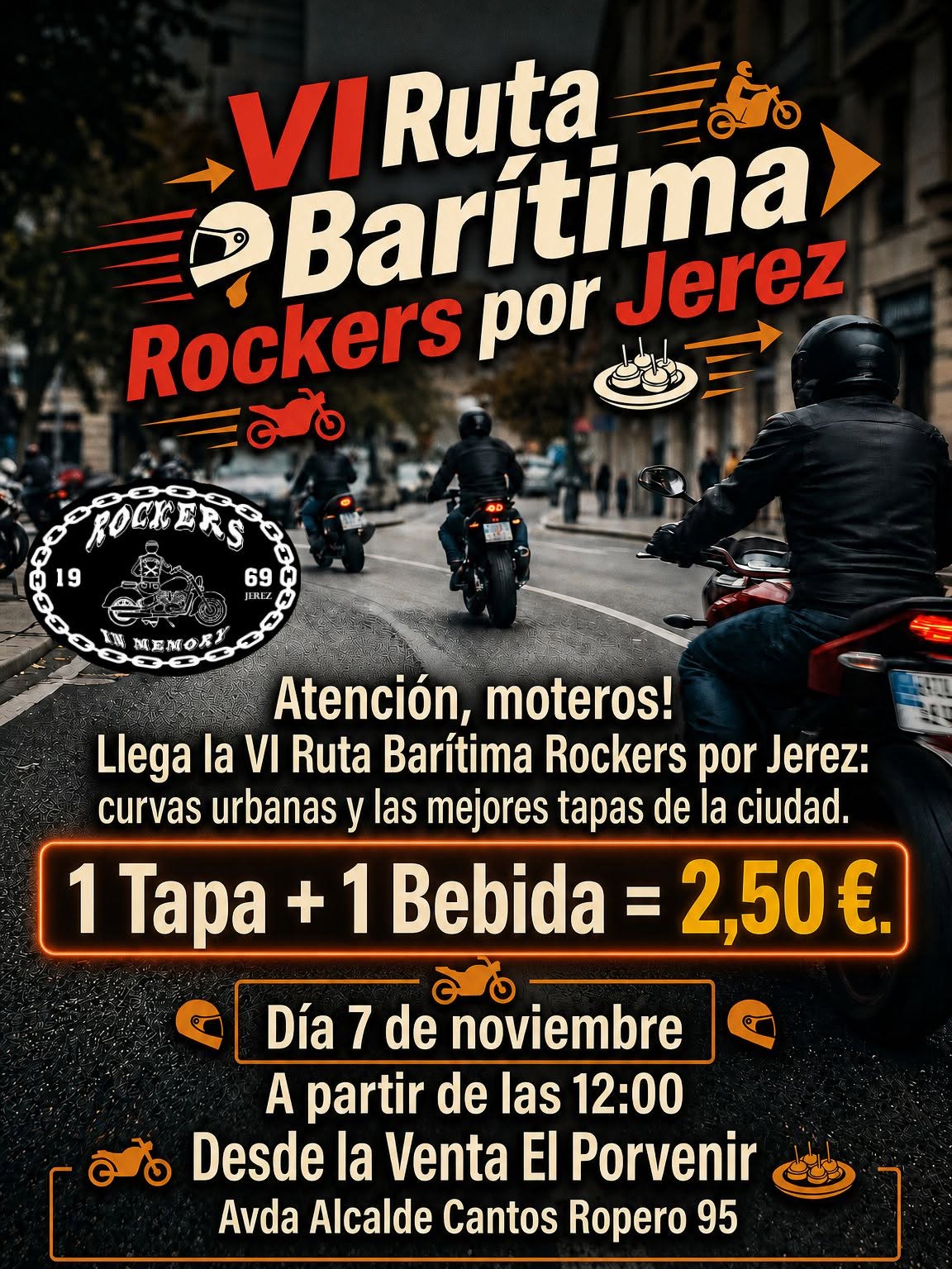 VI Ruta barítima Rockers por Jerez