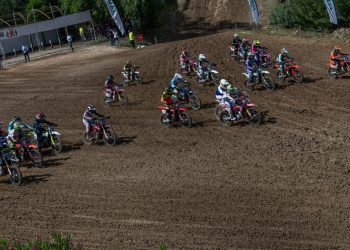 Las inundaciones obligan a suspender la última prueba del Nacional de Motocross en Alhama