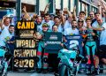 Carlos Cano se proclama campeón del mundo de Moto3 Junior con solo 16 años en su temporada de debut