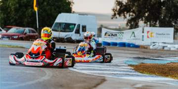 Adrián Jiménez se proclama campeón de Andalucía de Karting Mini tras un doblete en Villafranca de Córdoba