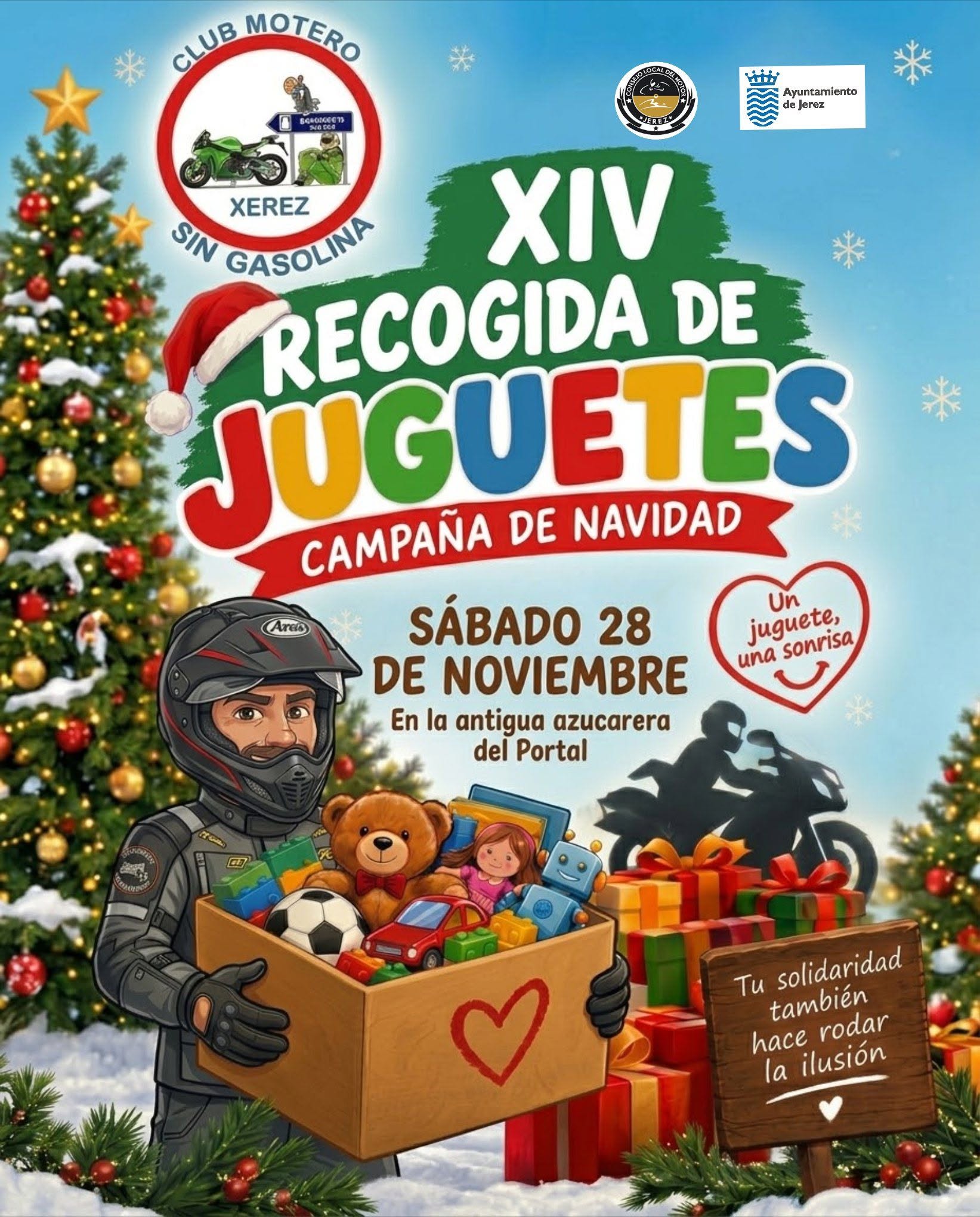 XIV Recogida de juguetes Club Motero Sin Gasolina